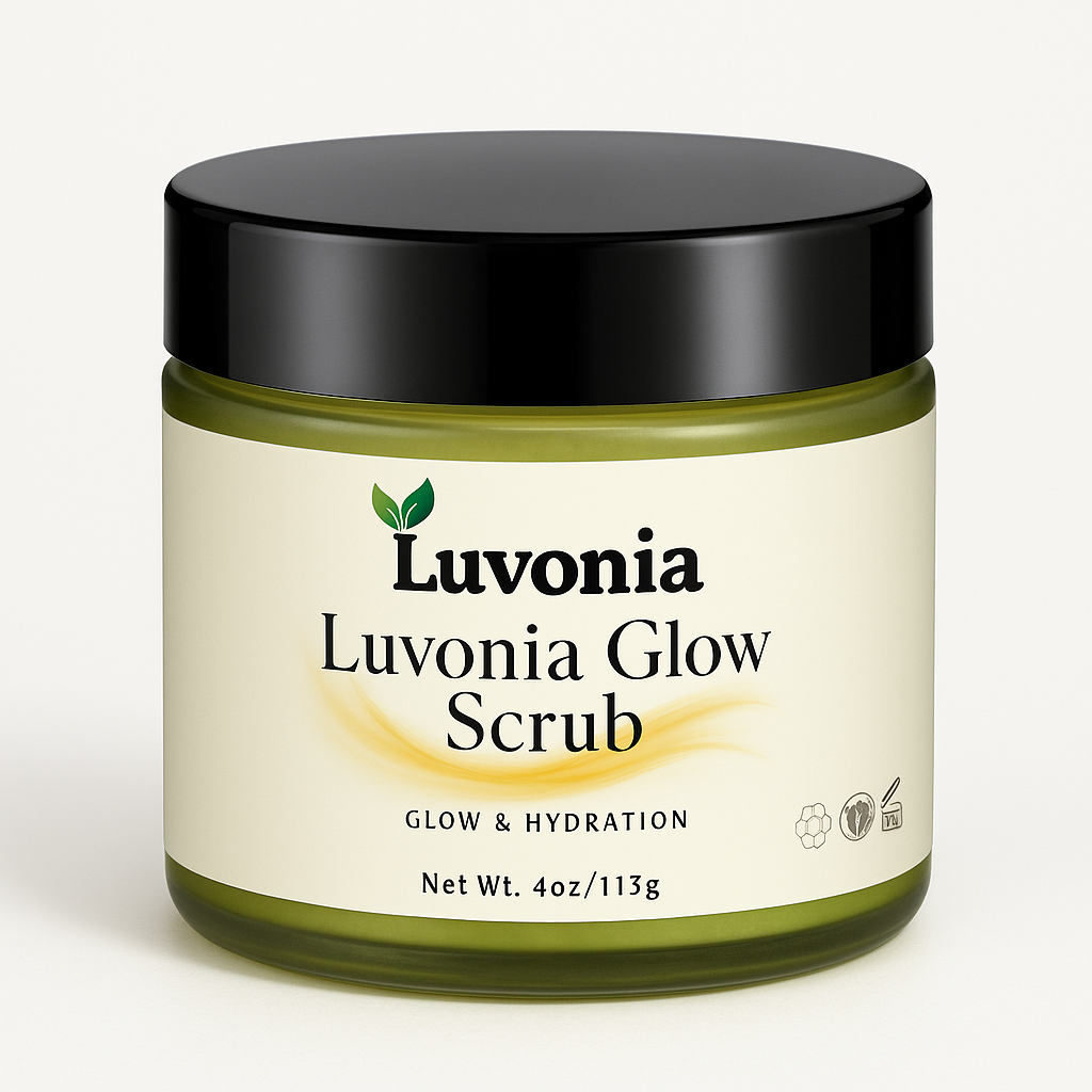 Luvonia Glow Body Scrub (4oz)